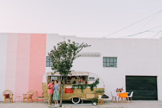 Vintage ice cream truck