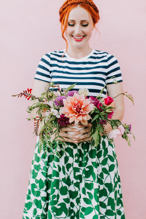 Ice cream engagement shoot