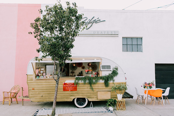 Vintage ice cream truck