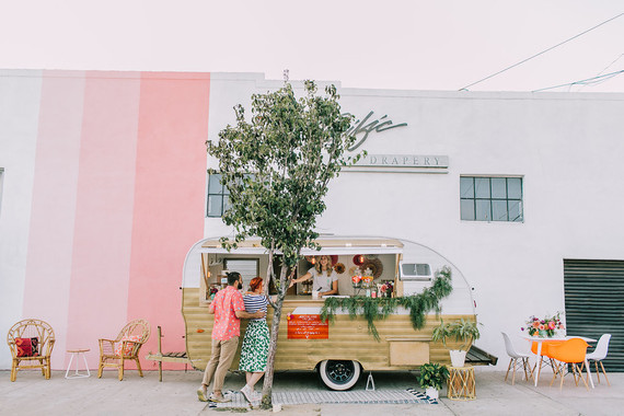 Vintage ice cream truck