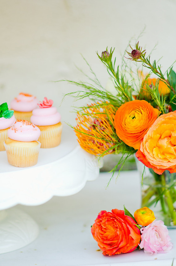 Colorful cupcakes