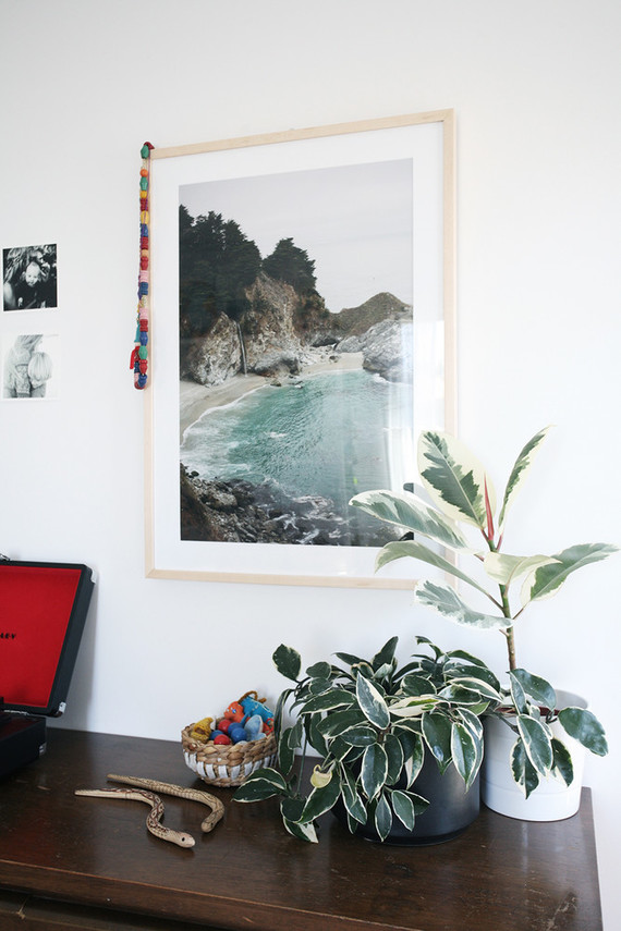 Modern natural shared boys room