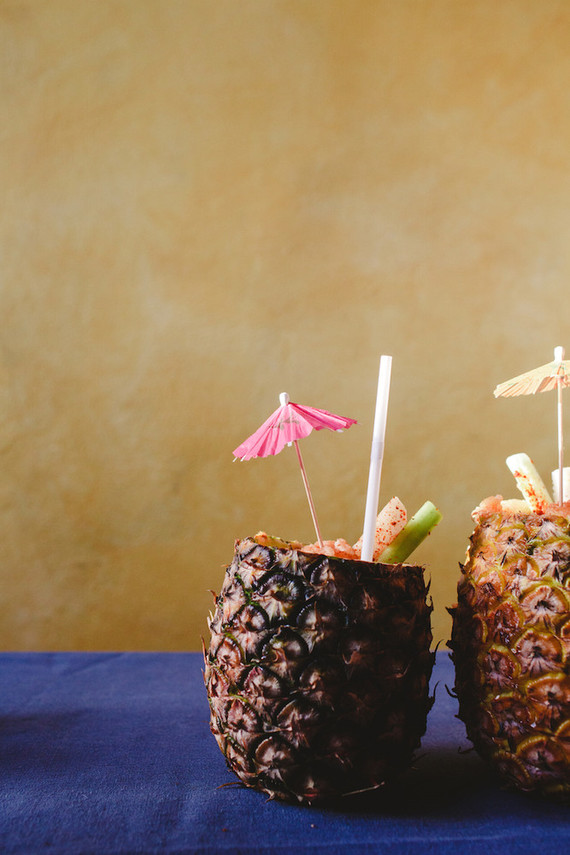 Pineapple cocktails