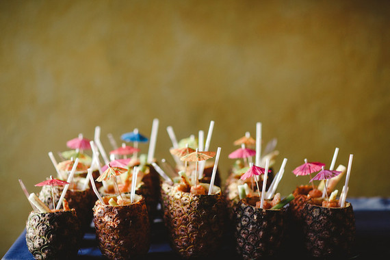 Pineapple cocktails