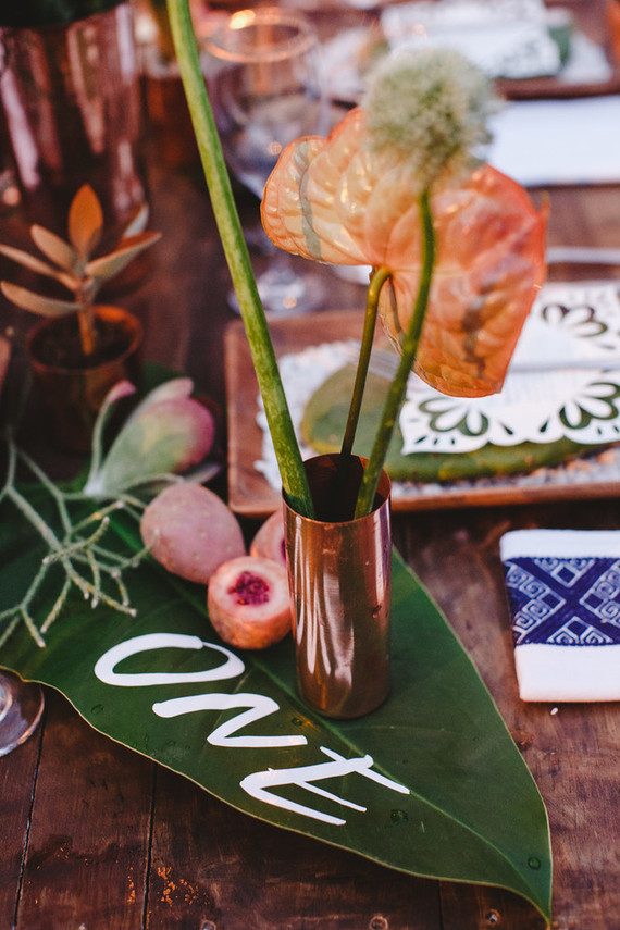 Destination Mexico wedding decor