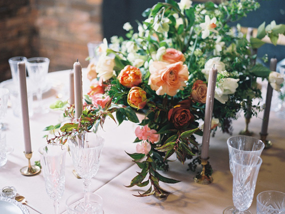 Spring wedding florals