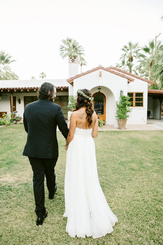 Palm springs wedding