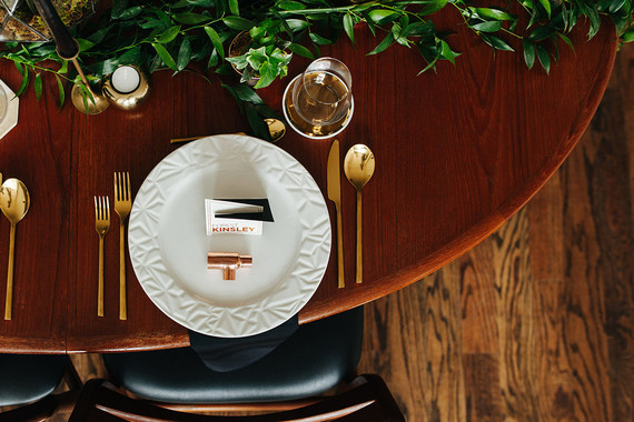 Modern dinner party