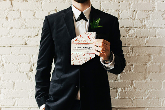 Modern groom fashion