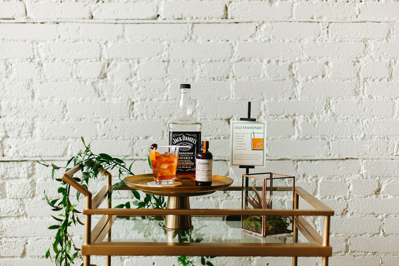 Old fashion wedding cocktails Inspiration