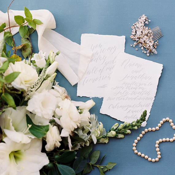 handwritten wedding invites