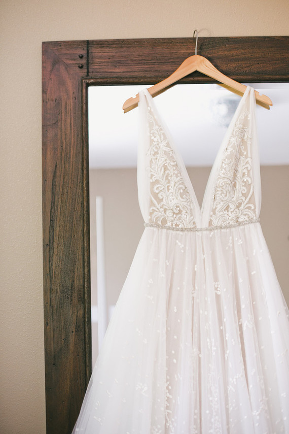 Glamorous wedding dress