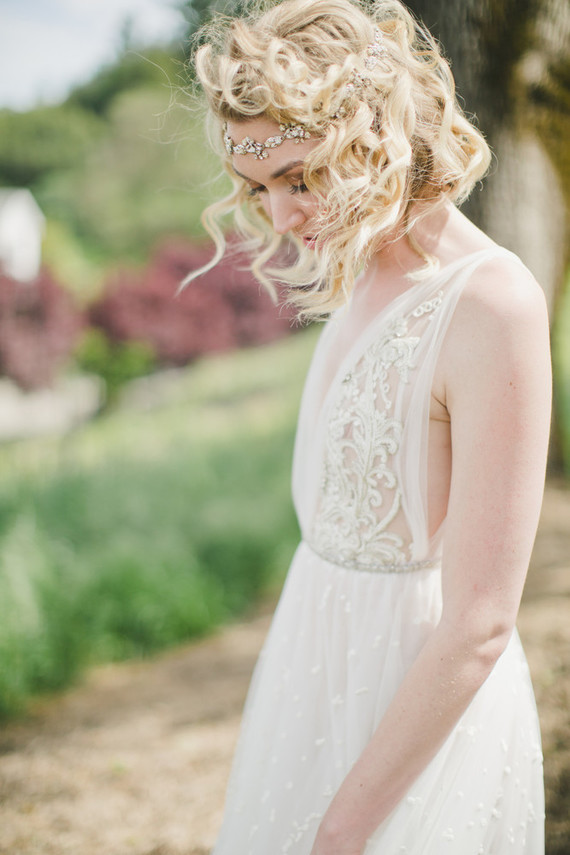 Elegant wedding dress