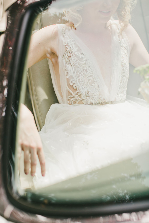 Wedding getaway car