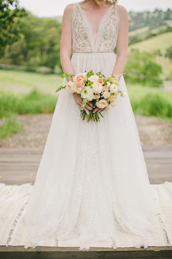 Elegant wedding dress