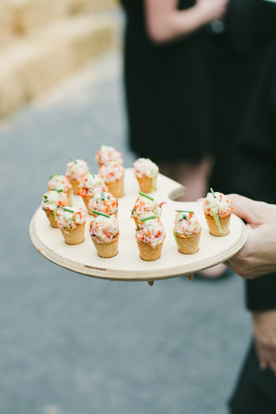 Wedding appitizers Inspiration