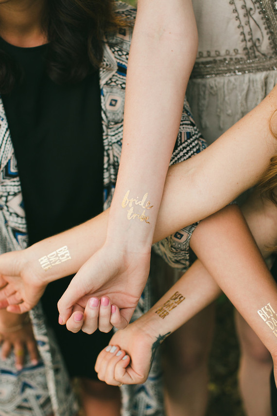 Gold tattoos