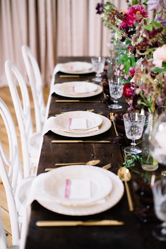 Watercolor place cards Inspiration