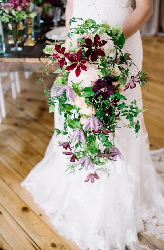 Romantic bridal bouquet