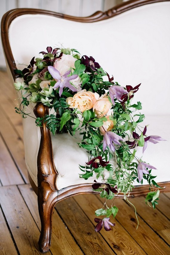 Romantic bridal bouquet