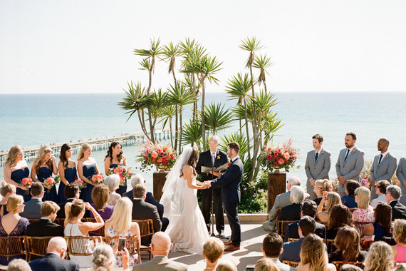 Beachside wedding