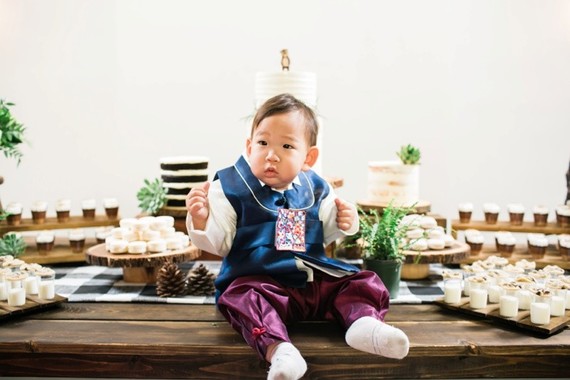 Woodsy 1st birthday Korean Dol