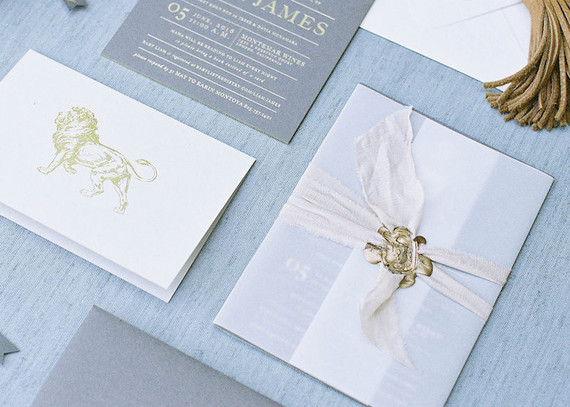 Regal boy's baby shower