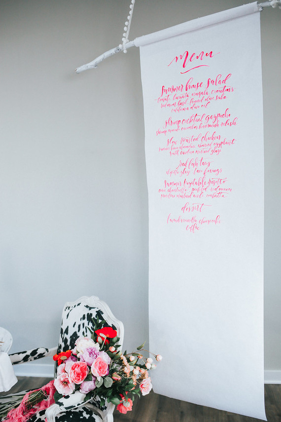 Neon wedding ideas