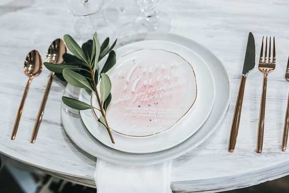 Modern place setting Inspiration