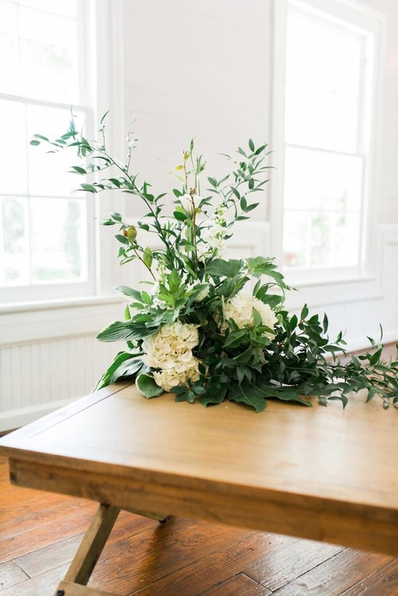 Black and white Southern baby shower