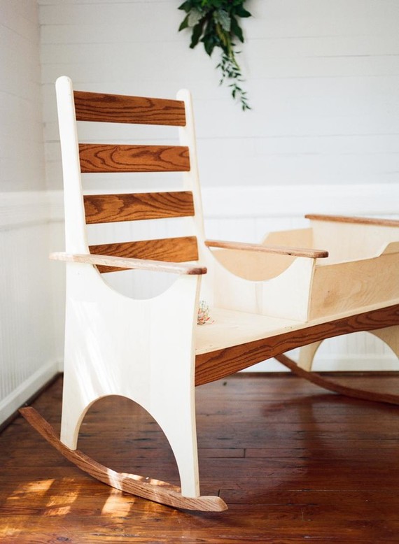 Black and white Southern baby shower