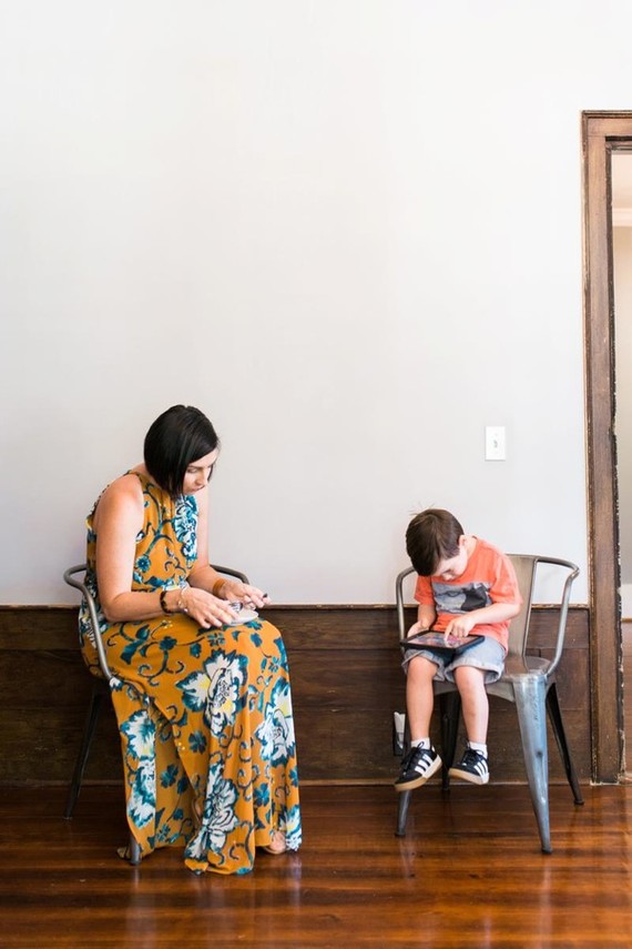 Black and white Southern baby shower