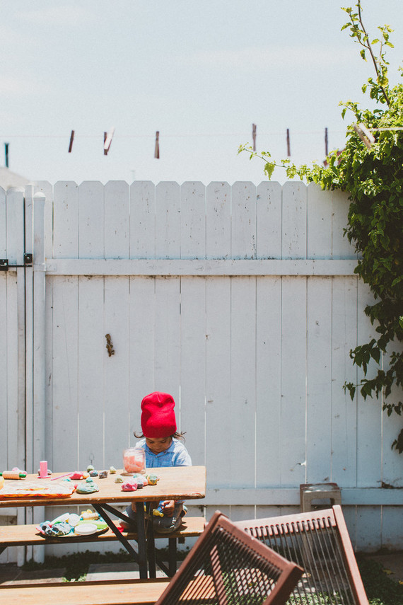 backyard 2nd birthday party