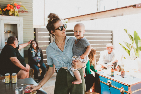 backyard 2nd birthday party