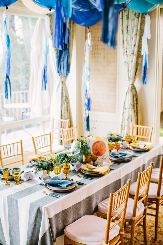 Astronomy themed Bar Mitzvah Inspiration