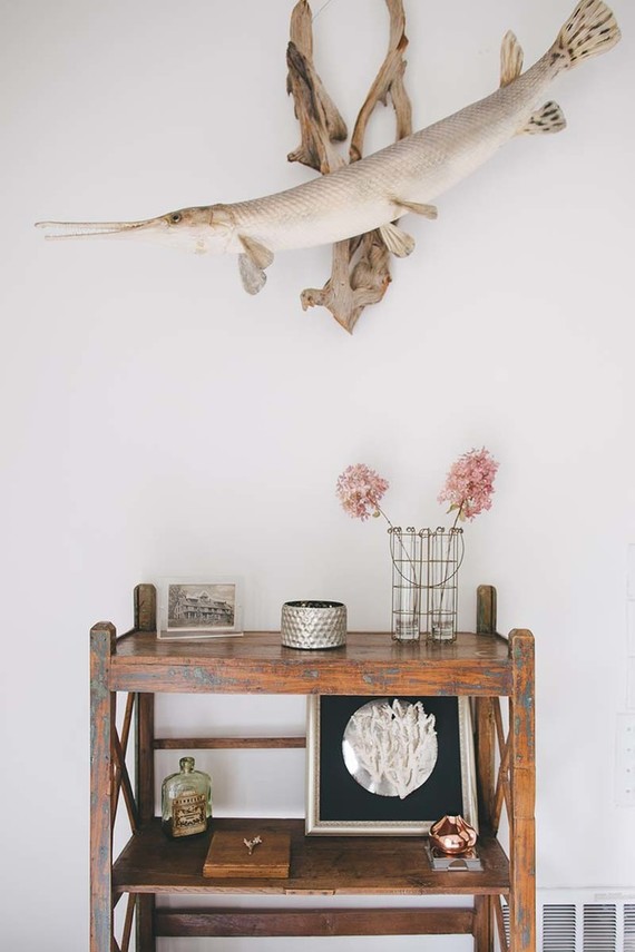 simple, rustic decor