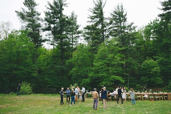 Simple rustic summer baby shower