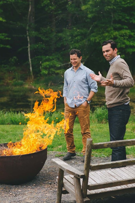 Simple rustic summer baby shower