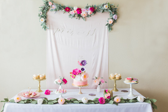 floral princess party