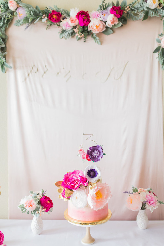 floral princess party