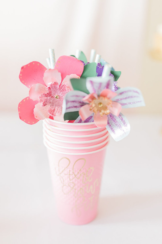 floral princess party Inspiration