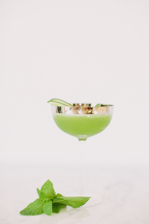 Cucumber cocktail for summer