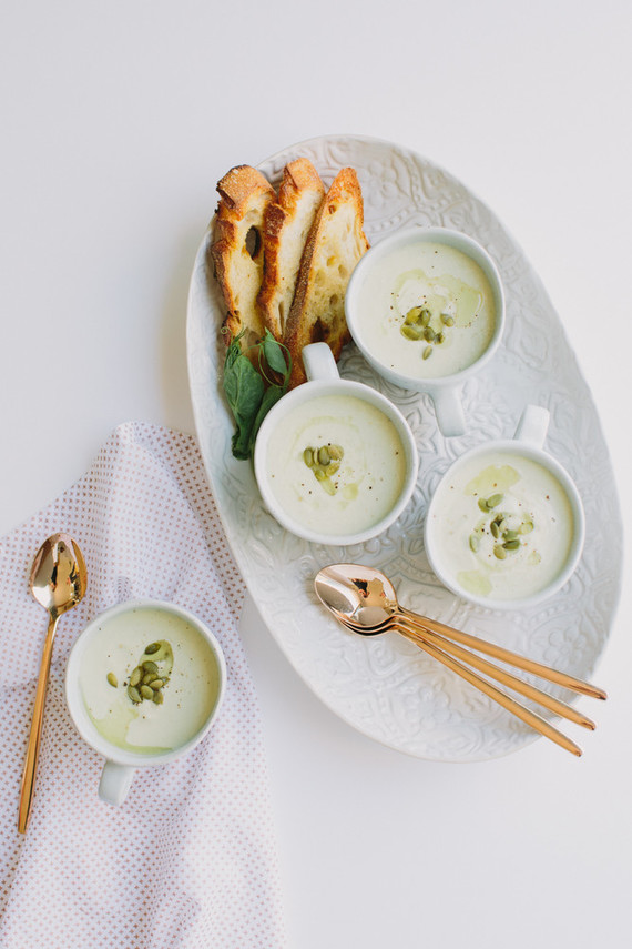 White gazpacho Inspiration