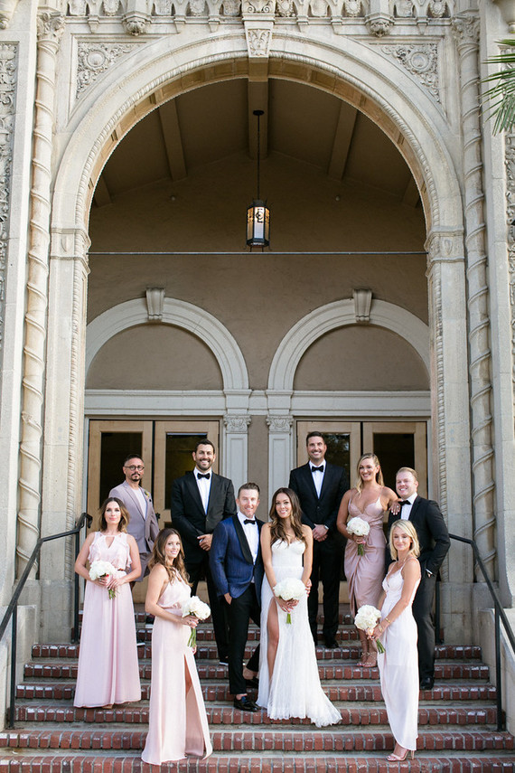 wedding party portraits