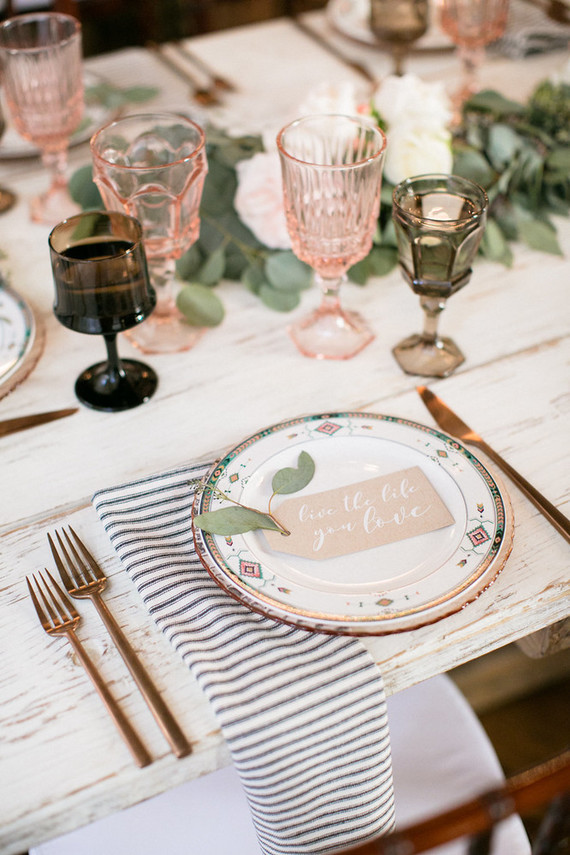pretty, classic wedding tables