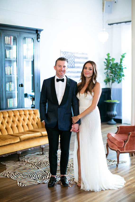 classic wedding portrait