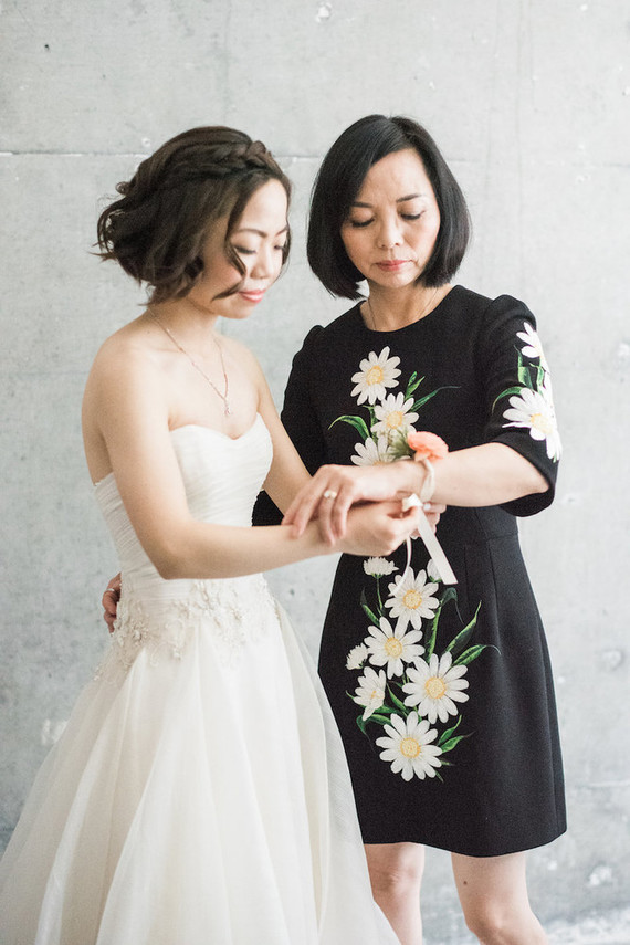 mother and bride