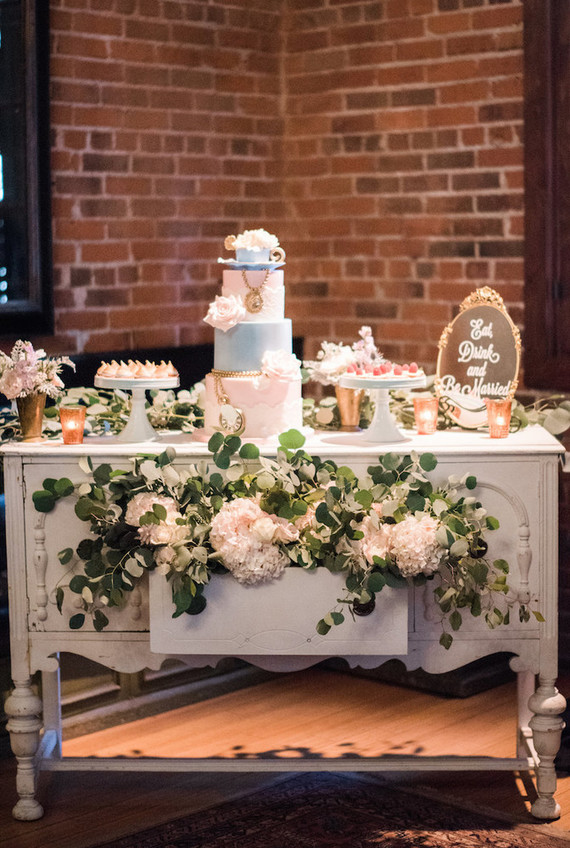 vintage dessert table