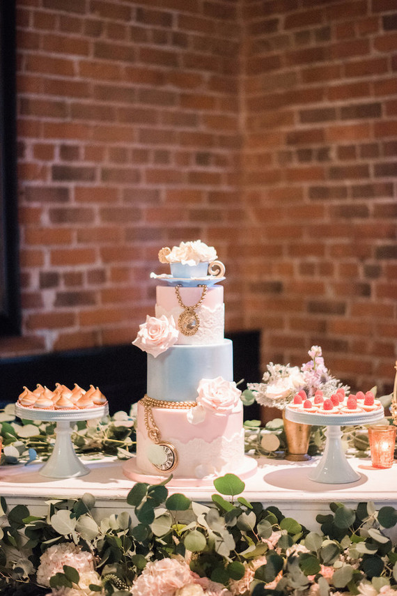 vintage dessert table