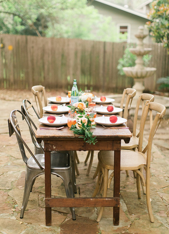 how to throw an intimate backyard wedding